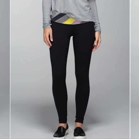 Women's Lululemon Wunder Under Pant *Full-On Luon Leggings - Size 6 - Picture 2 of 13